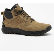 Quechua Erkek Outdoor Su Geçirmez Deri Bot - Bej - NH500 Mid Wp