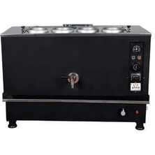 Anka Pro Kompakt Full Otomatik Çay Makinası 4 Demlikli 40 Litre Siyah Elektrikli Doğalgazlı