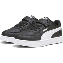 Puma Caven 2.0 Ac+ Ps-Black-White Çocuk Ayakkabı-Siyah