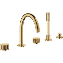 Grohe Atrio Private Collection 5 Delikli Küvet Bataryası - 25226GL0