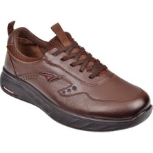 Forelli Hakiki Deri Comfort Erkek Ayakkabı For-Zagnos   Taba