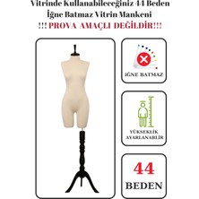 44 Beden Iğne Batmaz Vitrin ve Fotoğraf Çekimi Için Pantolon Giyebilen Terzi Mankeni Vitrin Mankeni