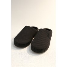 Erkek Fitilli Kışlık Yumuşak Kadife Içi Kürklü Ev Terliği Damat Çeyiz Terliği