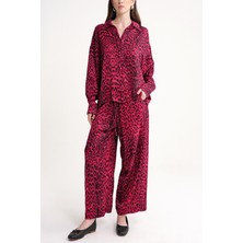 Bordo Bol Kesim Gömlek 10846