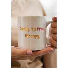 Smile Baskılı Kupa Bardak