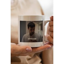 Kızıl Goncalar Cüneyd Efendi Baskılı Premium Kupa Bardak