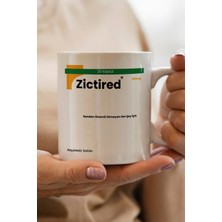  kutusu temalı zictired yazılı premium kupa bardak