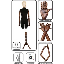 Kadın Pantolon Giyebilen  Terzi Mankeni