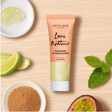 Oriflame Love Nature Pürüzsüzleştirici Dudak Maskesi 1 Adet Ölü Deriden Arındıran Normal Ciltler İçin