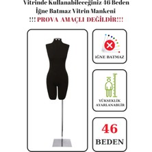 46 Beden Iğne Batmaz Vitrin ve Fotoğraf Çekimi Için Pantolon Giyebilen Terzi Vitrin Mankeni