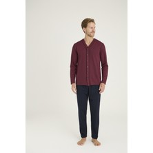 Kly Erkek V Yaka Boy Düğme Pijama 9225