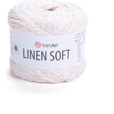 Yarnart Linen Soft El Örgü Ipliği 7301 Ekru - 1 Adet