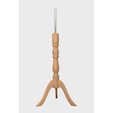 Ahşap Dekoratif Terzi Mankeni Ayağı