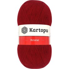 Kartopu Kristal El Örgü Ipliği K125 Kırmızı  - 1 Adet