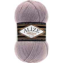 Alize Superlana Klasik El Örgü Ipliği 142 Gül Kurusu  - 1 Adet