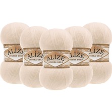 Alize Angora Gold El Örgü Ipliği 67 Mum Işığı  - 5 Adet