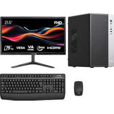Turbox TX6664 I7 4770 8gb Ram 256GB SSD 21.5 Inç Monitör Masaüstü Ofis Hazır Sistem