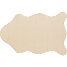 Solo 1613 Vizon - Tüy Dökmez Kaydırmaz Tabanlı Modern Peluş Halı