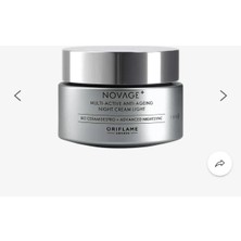 Novage+ Multi-Active Yaşlanma Karşıtı Gece Kremi Light