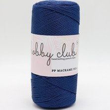 Hobby Club 4 No Polyester Makrome Ip 200GR 3mm 260 Lacivert  - 1 Adet