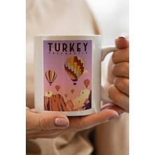 Kapadokya Baskılı Premium Kupa Bardak
