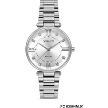 Ferrucci FC03564M.01 Gümüş Renk 34 mm Kadın Kol Saati