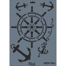 Supertrend Stencil Boyama Şablonu 25X35 Cm. NEW-584