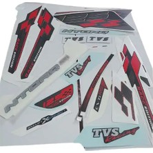 Tvs Ntorq 125 Etiket Seti Kırmızı Orjinal