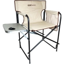 Rox Campıng Fonksiyonel Sehpalı Kamp Sandalyesi - Bej
