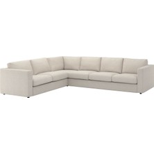 5'li Köşe Kanepe, Gunnared Bej, Dar Kolçaklı