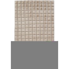Diamante 7003 Bej - Peluş Yumuşak Dekoratif Yıkanabilir Kaymaz Taban Halı