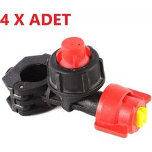 Holder Tekli T-Jet Damla Kesici İlaçlama Meme-Plastik 4 Adet