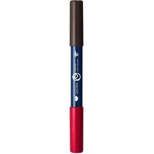 Oncolour Çift Taraflı Dudak ve Göz Kalemi 1,5 gr 38786 Red Jet Black