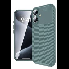 Joy Tekno iPhone 16 Plus Kılıf Auto Focus Karbon Kapak