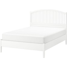 Çift Kişilik Karyola, Beyaz, 140X200 cm