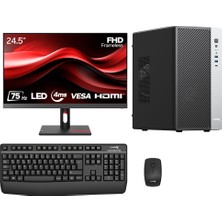 Turbox TX8183 I5 9400 16GB Ddr4 512GB Nvme SSD 24.5 Inç Fhd 100Hz Monitör Masaüstü Ofis Hazır Sistem