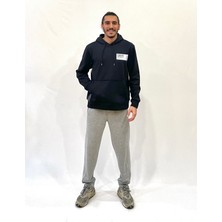 Erkek Kapşonlu Rahat Kalıp Içi Polarlı 3 Iplik Tokyo Baskılı Sweatshırt SPR24SW05