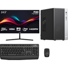 Turbox TX6867 I7 9700 16GB Ddr4 1tb Nvme SSD 24.5 Inç Fhd 100Hz Monitör Masaüstü Ofis Hazır Sistem