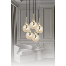 Eray Aydınlatma Ery 3729-28-05 5 Li Eskitme Sarkıt Avize