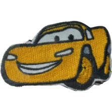 Aplike Ütü Ile Yapışan Araba Hardal Arma 3x4 cm
