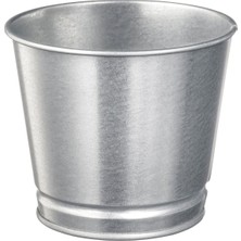Çelik Saksı, Galvanizli, 9 cm
