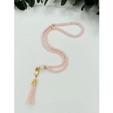 Lena Gift Workshop 10 Adet Hediyelik Vavlı Püsküllü Plastik Inci 99'lu Namaz Tesbihi ( Mevlit-Sünnet-Hac-Umre)