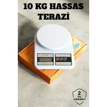 10 kg Kapasiteli Hassas Dijital Tartı, Yüksek Doğruluklu Mutfak Ölçüm Aleti
