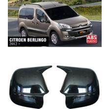Citroen Berlingo 2012 ve Sonrası Batman Yarasa Ayna Kapağı Takım Piano Black