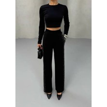 Yanları Taslı Takım