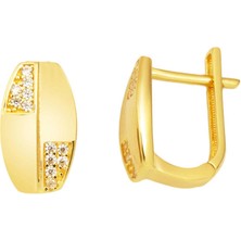 Altın Spor Sade Küpe