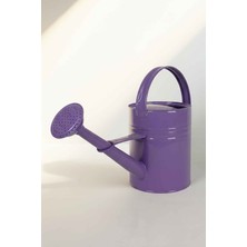 Olivia 3,5 Litre Metal Çiçek Bahçe Sulama Kabı Mor - Modern Dekoratif Çok Amaçlı Sulak