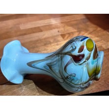 19 cm Boyunda Italyan Murano Vazo