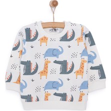 Hellobaby Basic Erkek Az Şardonlu Sweatshirt Erkek Bebek