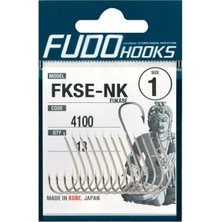 Fudo 4101 Fukase Black Nıkel 7 Li Olta Iğnesi No:3/0